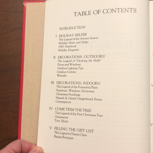 1987 Family Circle Christmas Treasury book - Picture 3 of 8